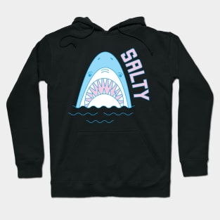 Salty Great White Shark Hoodie